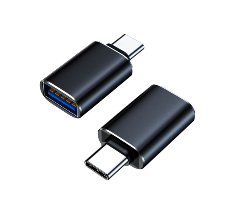 8Ware USB-C Male to USB-A Female OTG Adapter For Laptop, Wall Chargers,Phone Black - Image 4