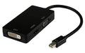 8ware 3 in1 Thunderbolt Mini DP DisplayPort to HDMI DVI VGA Hub Adapter Converter Cable for MacBook Air Mac Mini Microsoft Surface Pro 3/4/5 - Image 1