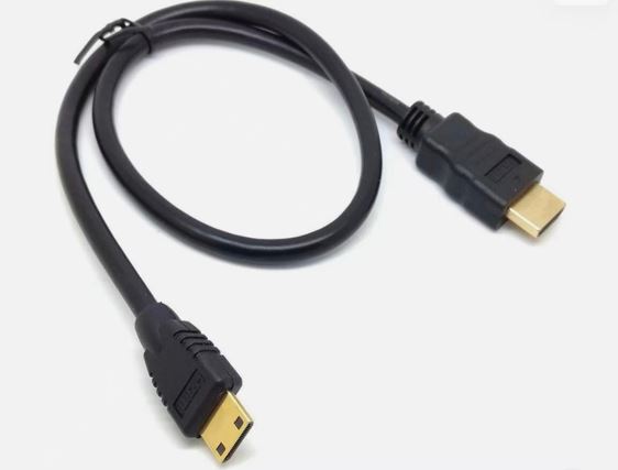 8Ware 4K 2m Mini HDMI to Speed HDMI Cable Male to Male Cord Ultra HD Video & Audio Cable for TV/ Monitor/ Projector/ Laptop - Image 1