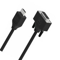 8ware Pro Series 2M HDMI to DVI cable Male to Male Nickel plated high performance 30AWG OD6.0 Copper PVC TPE (Retail package) - Image 2