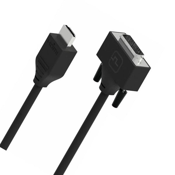 8ware Pro Series 2M HDMI to DVI cable Male to Male Nickel plated high performance 30AWG OD6.0 Copper PVC TPE (Retail package)
