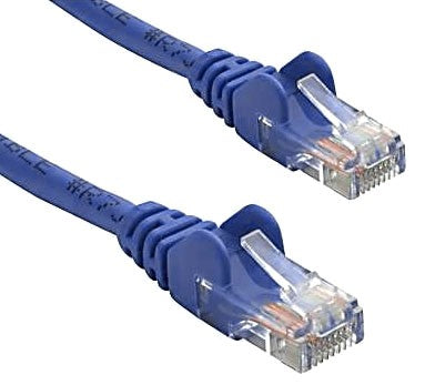8ware CAT5e Cable 3m - Blue Color Premium RJ45 Ethernet Network LAN UTP Patch Cord 26AWG CU Jacket - Image 1