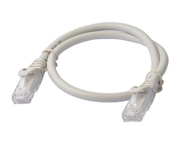 8Ware CAT6 Cable 0.5m - Grey Premium RJ45 Ethernet Network LAN UTP Patch Cord 26AWG CU Jacket - Image 2
