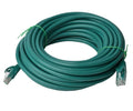 8Ware CAT6 Cable 15m - Green Premium RJ45 Ethernet Network LAN UTP Patch Cord 26AWG CU Jacket - Image 1