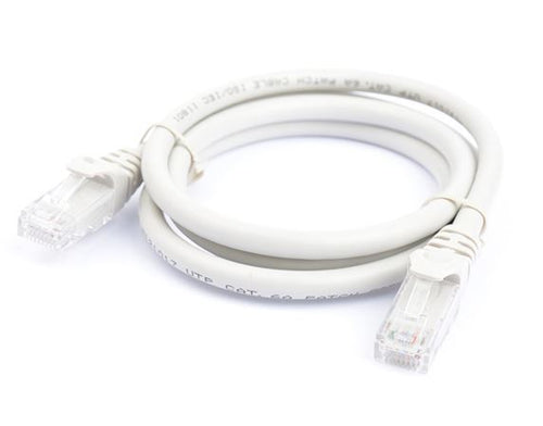 8Ware CAT6 Cable 1m - Grey Premium RJ45 Ethernet Network LAN UTP Patch Cord 26AWG CU Jacket - Image 4