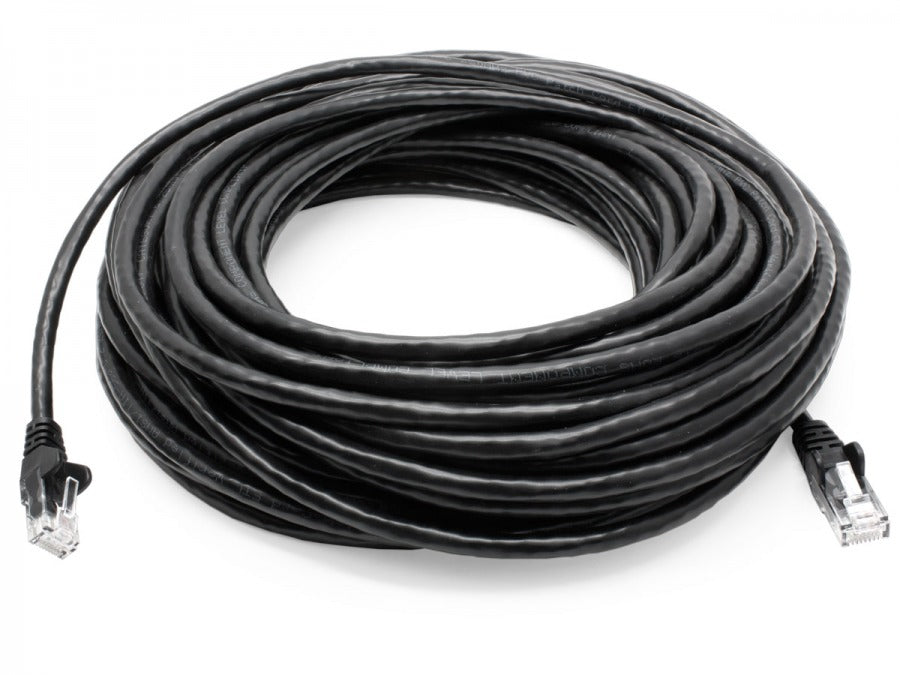 8Ware CAT6 Cable 50m - Black Premium RJ45 Ethernet Network LAN UTP Patch Cord 26AWG CU Jacket - Image 2