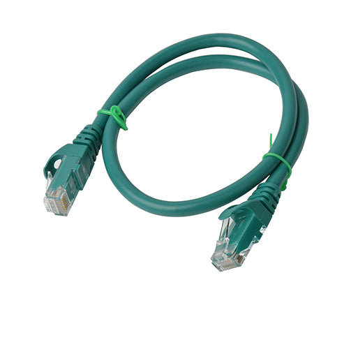 8Ware CAT6A Cable 0.25m (25cm) - Green Color RJ45 Ethernet Network LAN UTP Patch Cord Snagless - Image 4