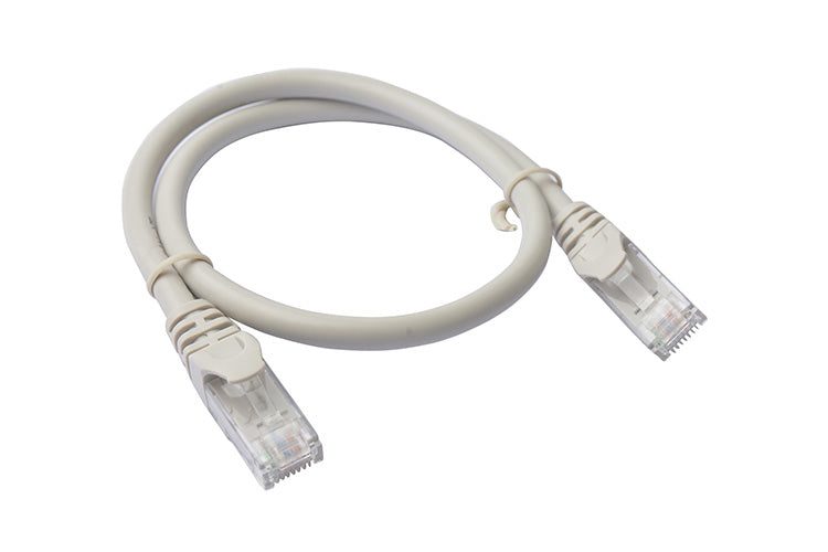 8Ware CAT6A Cable 0.25m (25cm) - White Color RJ45 Ethernet Network LAN UTP Patch Cord Snagless - Image 1