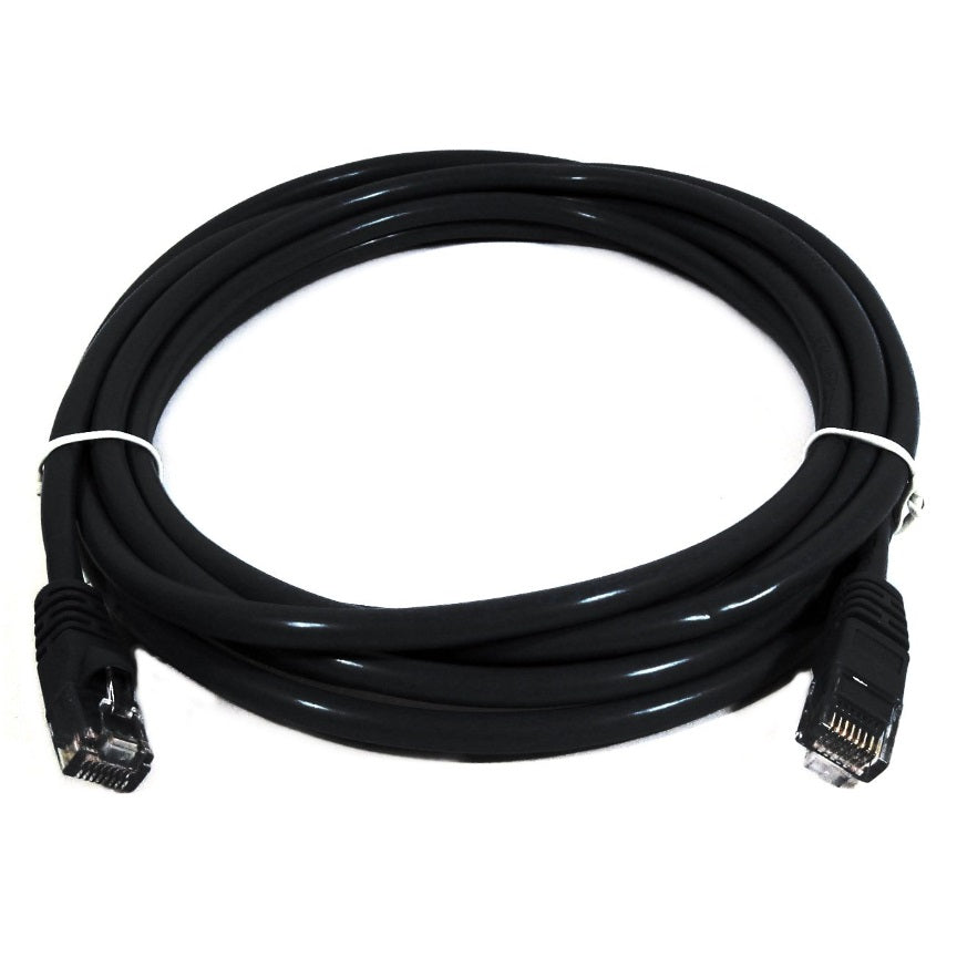 8Ware CAT6A Cable 0.5m (50cm) - Black Color RJ45 Ethernet Network LAN UTP Patch Cord Snagless - Image 4