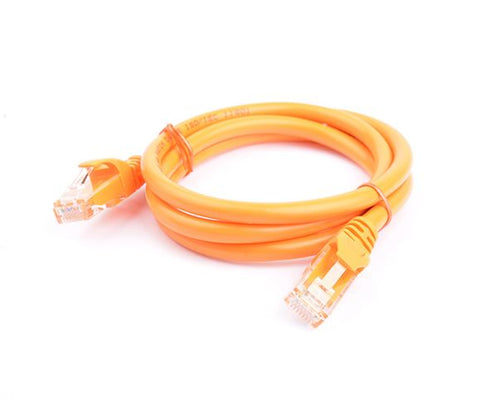 8Ware CAT6A Cable 1.5m - Orange Color RJ45 Ethernet Network LAN UTP Patch Cord Snagless - Image 2