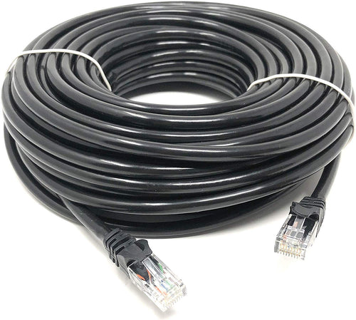 8Ware CAT6A Cable 10m - Black Color RJ45 Ethernet Network LAN UTP Patch Cord Snagless - Image 1