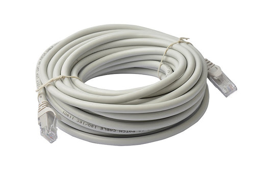 8Ware CAT6A Cable 10m - Grey Color RJ45 Ethernet Network LAN UTP Patch Cord Snagless - Image 1
