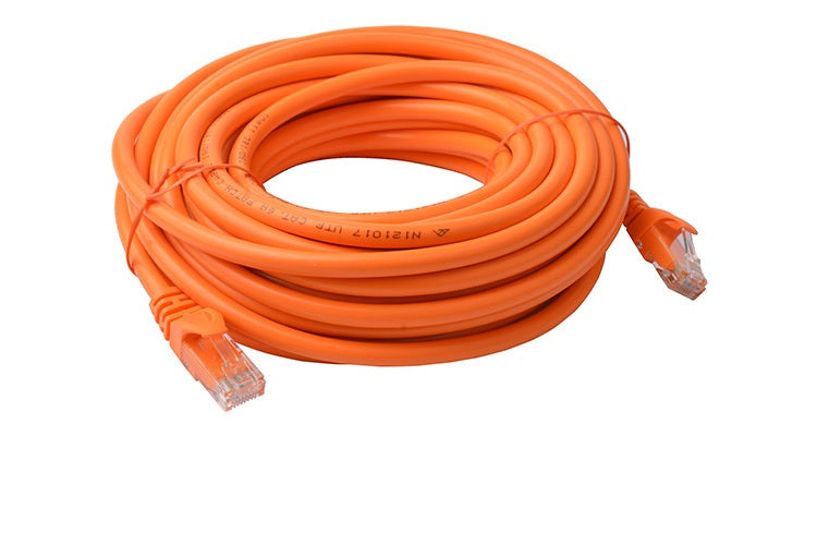 8Ware CAT6A Cable 10m - Orange Color RJ45 Ethernet Network LAN UTP Patch Cord Snagless - Image 2