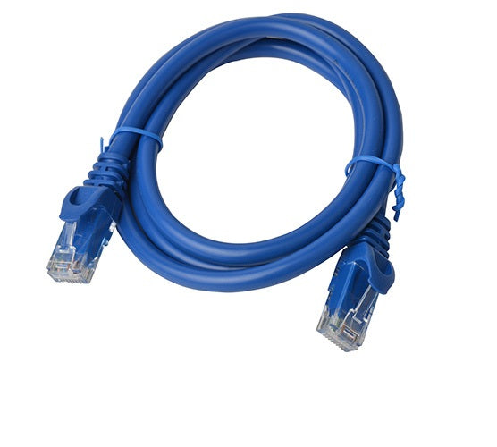 8Ware CAT6A Cable 1m - Blue Color RJ45 Ethernet Network LAN UTP Patch Cord Snagless - Image 3