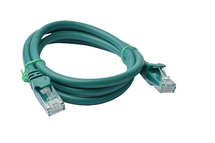 8Ware CAT6A Cable 1m - Green Color RJ45 Ethernet Network LAN UTP Patch Cord Snagless - Image 2