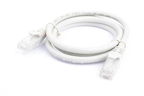 8Ware CAT6A Cable 1m - Grey Color RJ45 Ethernet Network LAN UTP Patch Cord Snagless - Image 2