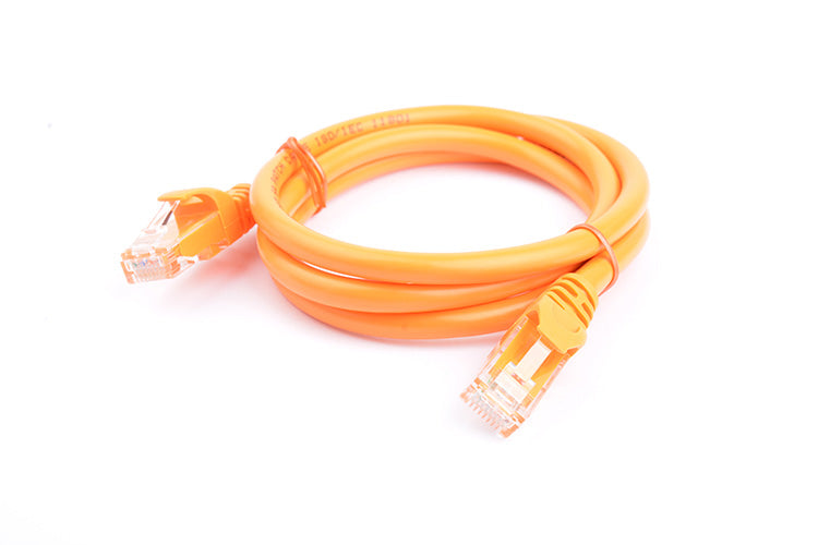 8Ware CAT6A Cable 1m - Orange Color RJ45 Ethernet Network LAN UTP Patch Cord Snagless - Image 2