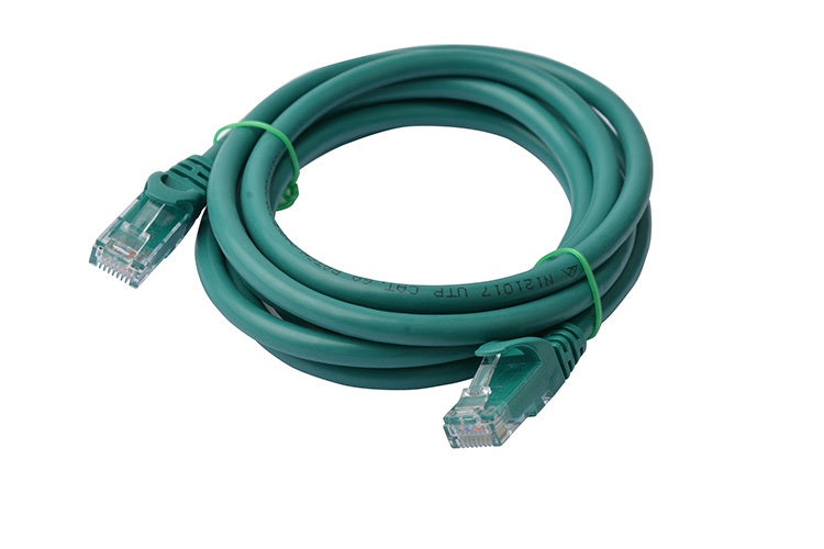 8Ware CAT6A Cable 2m - Green Color RJ45 Ethernet Network LAN UTP Patch Cord Snagless - Image 1