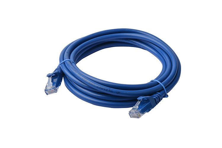 8Ware CAT6A Cable 3m - Blue Color RJ45 Ethernet Network LAN UTP Patch Cord Snagless - Image 1