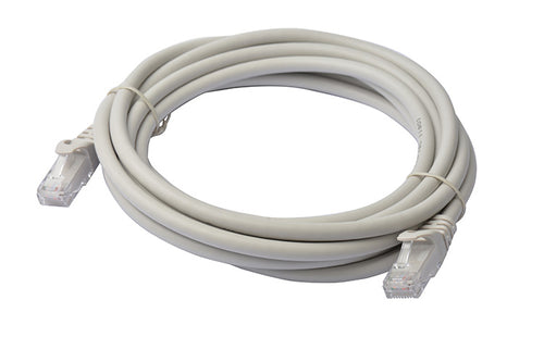 8Ware CAT6A Cable 3m - Grey Color RJ45 Ethernet Network LAN UTP Patch Cord Snagless - Image 1