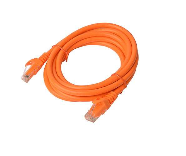8Ware CAT6A Cable 3m - Orange Color RJ45 Ethernet Network LAN UTP Patch Cord Snagless - Image 1