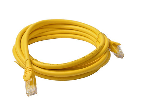 8Ware CAT6A Cable 3m - Yellow Color RJ45 Ethernet Network LAN UTP Patch Cord Snagless - Image 1