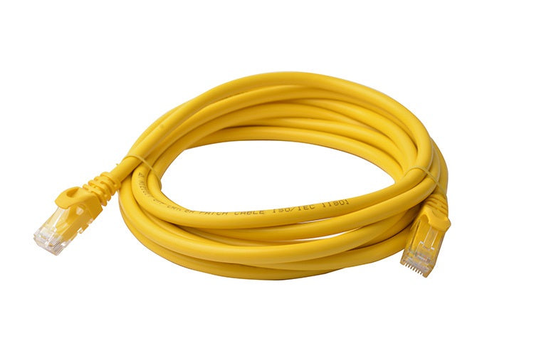 8Ware CAT6A Cable 3m - Yellow Color RJ45 Ethernet Network LAN UTP Patch Cord Snagless - Image 2