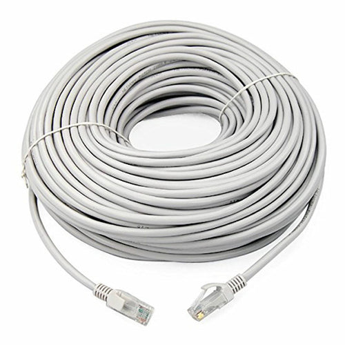 8Ware CAT6A Cable 50m - Grey Color RJ45 Ethernet Network LAN UTP Patch Cord Snagless - Image 1