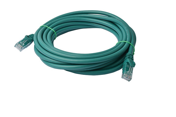 8Ware CAT6A Cable 5m - Green Color RJ45 Ethernet Network LAN UTP Patch Cord Snagless - Image 2