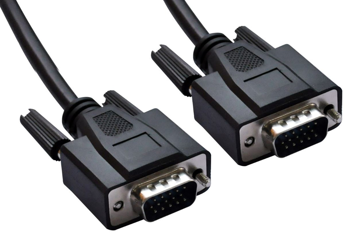 8Ware 10m VGA to VGA Extension Monitor Cable Male to Male DB15 15pin with Filter for PC Monitor TV Projector Laptop Computer UL Approved - Image 1