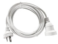 8Ware 3m AU Main Power Extension Cord Cable Lead 240V 3-Pin Male to Female - Image 1