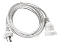 8Ware 5m AU Main Power Extension Cord Cable Lead 240V 3-Pin Male to Female - Image 1