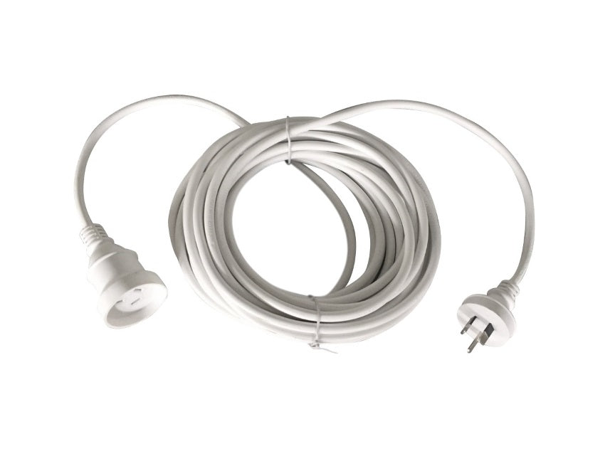 8Ware 10m AU Main Power Extension Cord Cable Lead 240V 3-Pin Male to Female - Image 1