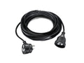 8Ware AU Power Cable Extension  3-Pin Male to Female 2m 3-Pin AU Piggy Back Black - Image 1