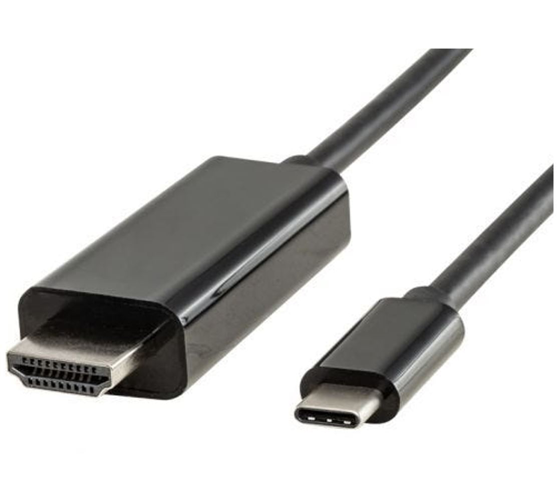 8ware 2m USB 3.1 Type C (USB-C) to HDMI Cable Male to Male for Monitor, TV, Projector Apple MacBook Chromebook Samsung Galaxy S8+ - Image 2