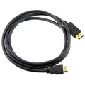 8ware DisplayPort DP to HDMI Cable 2m - 20 pins Male to 19 pins Male Gold plated RoHS - Image 1