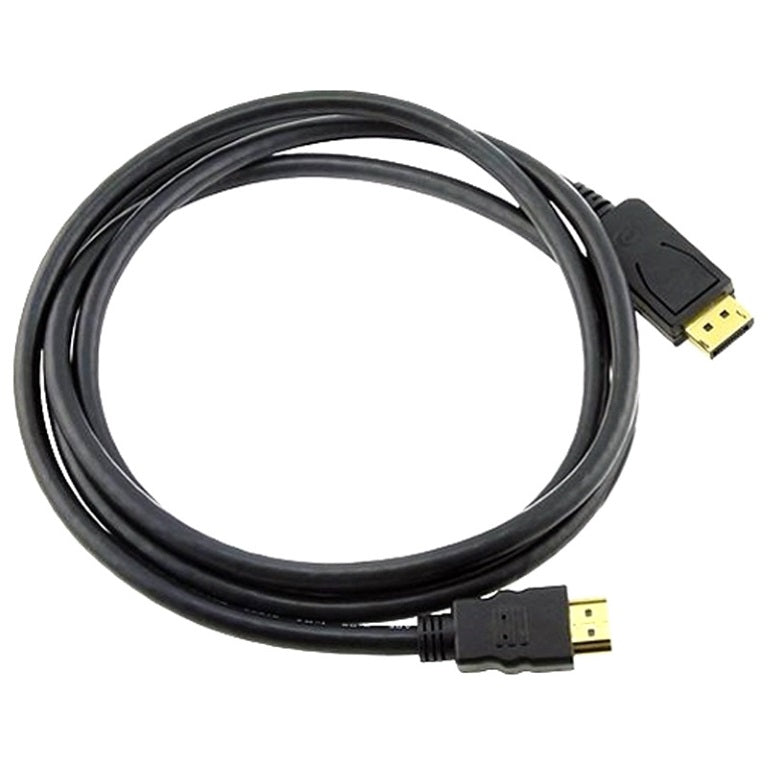 8ware DisplayPort DP to HDMI Cable 2m - 20 pins Male to 19 pins Male Gold plated RoHS - Image 5