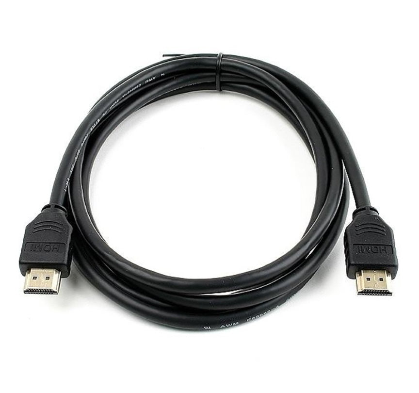 8Ware HDMI Cable 1.8m/2m - V1.4 19pin M-M Male to Male OEM Pack Gold Plated 3D 1080p Full HD High Speed with Ethernet - Image 1