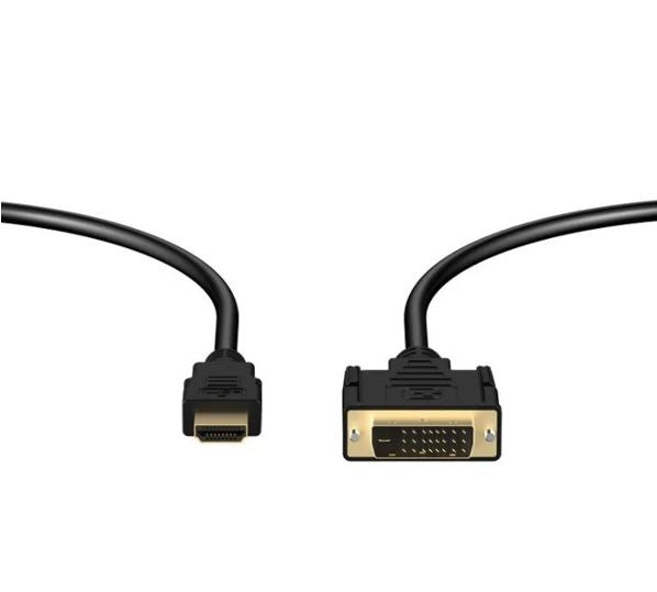 8ware HDMI to DVI-D Adapter Converter Cable 2m - Retail Pack Male to Male 30AWG Gold Plated PVC Jacket for PS4 PS3 Xbox Monitor PC Computer Projector - Image 3