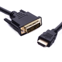 8ware HDMI to DVI-D Adapter Converter Cable 5m - Male to Male 30AWG Gold Plated PVC Jacket for PS4 PS3 Xbox 360 Monitor PC Computer Projector DVD - Image 2