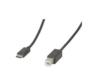 8Ware USB-B to USB-C Cable 1m Type-C to B Male to Male - 480Mbps - Image 2