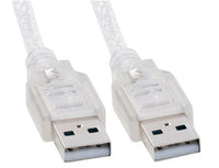8Ware 2m USB 2.0 Cable - Type A to Type A Male to Male High Speed Data Transfer for Printer Scanner Cameras Webcam Keyboard Mouse Joystick - Image 2