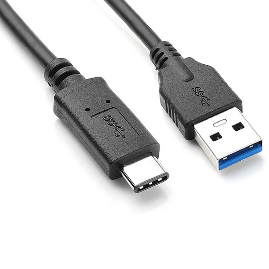 8ware Fast Speed Charging USB-C to USB-A Data Charger Cable For Samsung Galaxy iPad MacBook Huawei Google LG Retail Pack - Image 3