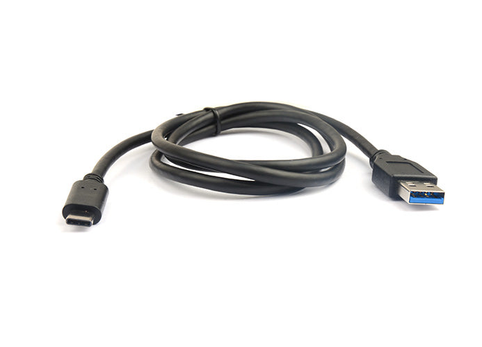 8Ware USB-C to USB3.0 Cable 1m Type C to A Male to Male Black 10Gbps - Image 2
