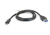 8Ware USB-C to USB3.0 Cable 1m Type C to A Male to Male Black 10Gbps - Image 3