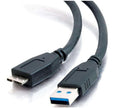 8Ware USB 3.0 to Micro USB Cable 1m Type A to Type B Male to Male for Charging or Data Sync Mobile Devices Phone Tablet PDA GPS - Image 1