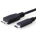 8Ware USB-C to Micro USB Cable 1m Type C to Type B Male to Male Black 10Gbps - Image 5