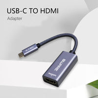 8ware 10cm USB-C to HDMI Male-Female Adapter Converter Cable Retail Pack for PC Laptop iPad  MacBook Pro/Air Surface Dell XPS to Monitor Projector TV - Image 3