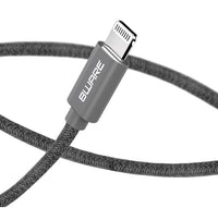 8ware 1.5m Super Ultra USB-C to Lightning Cable Super Fast charging Strength Aluminium flexible nylon Apple iPone iPad iPod Mac Retail Pack - Image 2