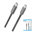 8ware 1.5m Super Ultra USB-C to Lightning Cable Super Fast charging Strength Aluminium flexible nylon Apple iPone iPad iPod Mac Retail Pack - Image 1